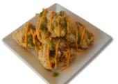 Deep Fried Chicken with Very Tasty Salt, Cheddar & Basil (5 pieces)